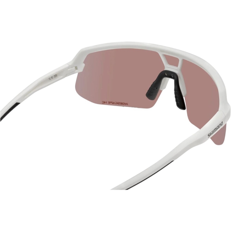 Okulary rowerowe Shimano Twinspark CE-TSPK2 białe (ridescape HC)