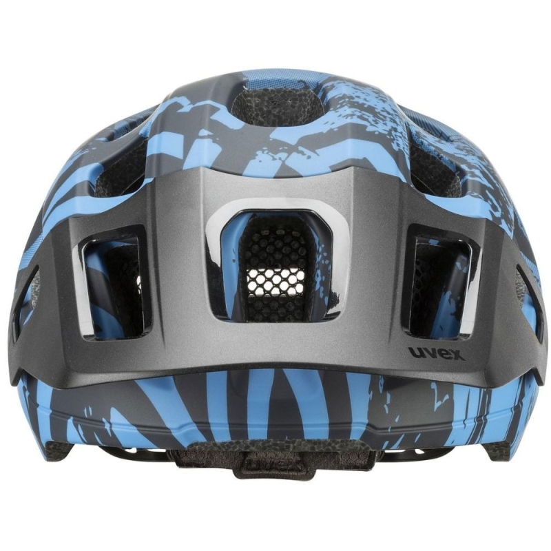 Kask rowerowy Uvex React Junior MIPS niebieski