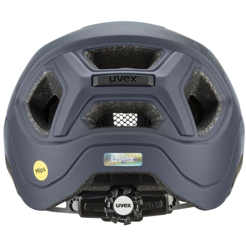 Kask rowerowy Uvex React Junior MIPS niebieski