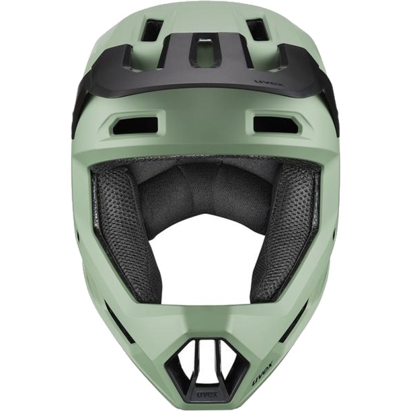 Kask rowerowy fullface Uvex Ravage zielony