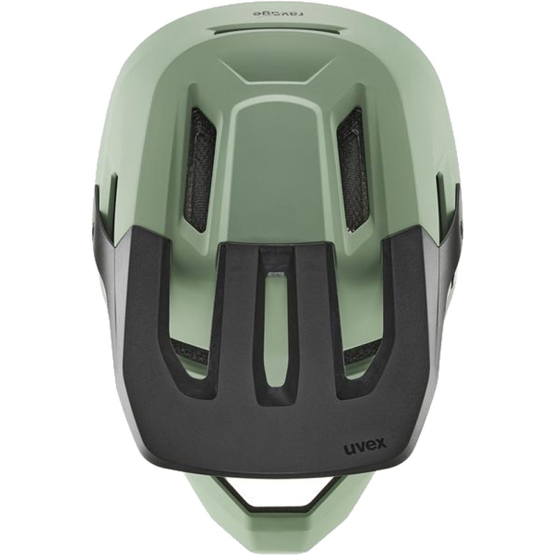 Kask rowerowy fullface Uvex Ravage zielony