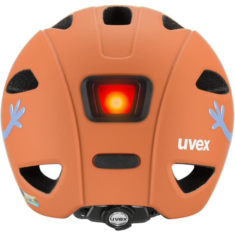 Kask rowerowy Uvex Oyo Style pomarańczowy