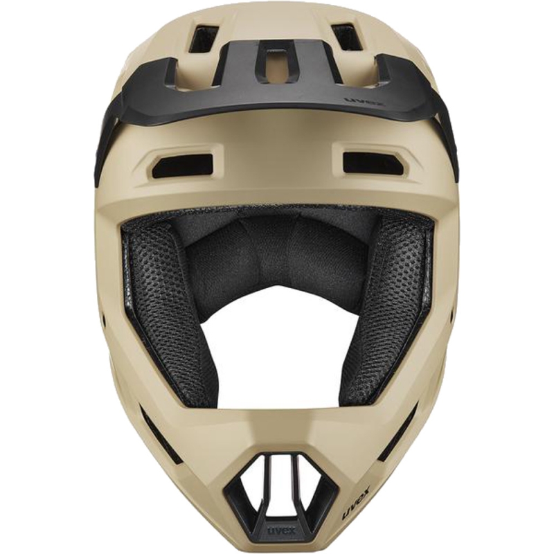Kask rowerowy fullface Uvex Ravage beżowy