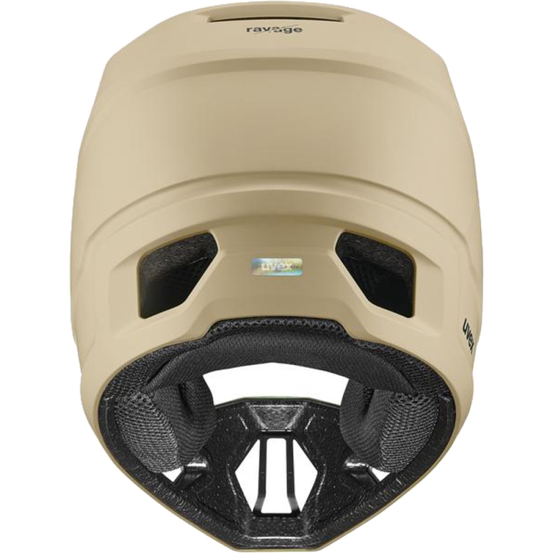 Kask rowerowy fullface Uvex Ravage beżowy
