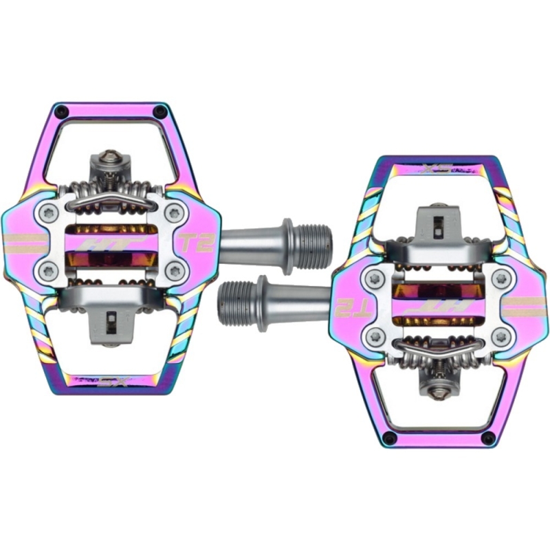Pedały rowerowe HT T2-SX oilslick