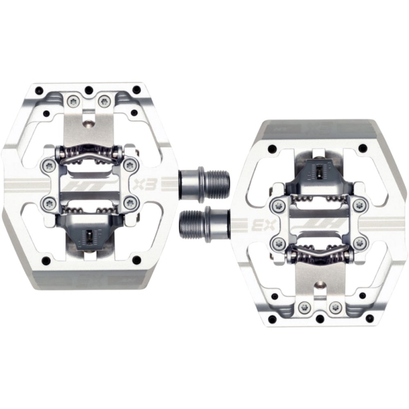Pedały rowerowe HT X3 srebrne