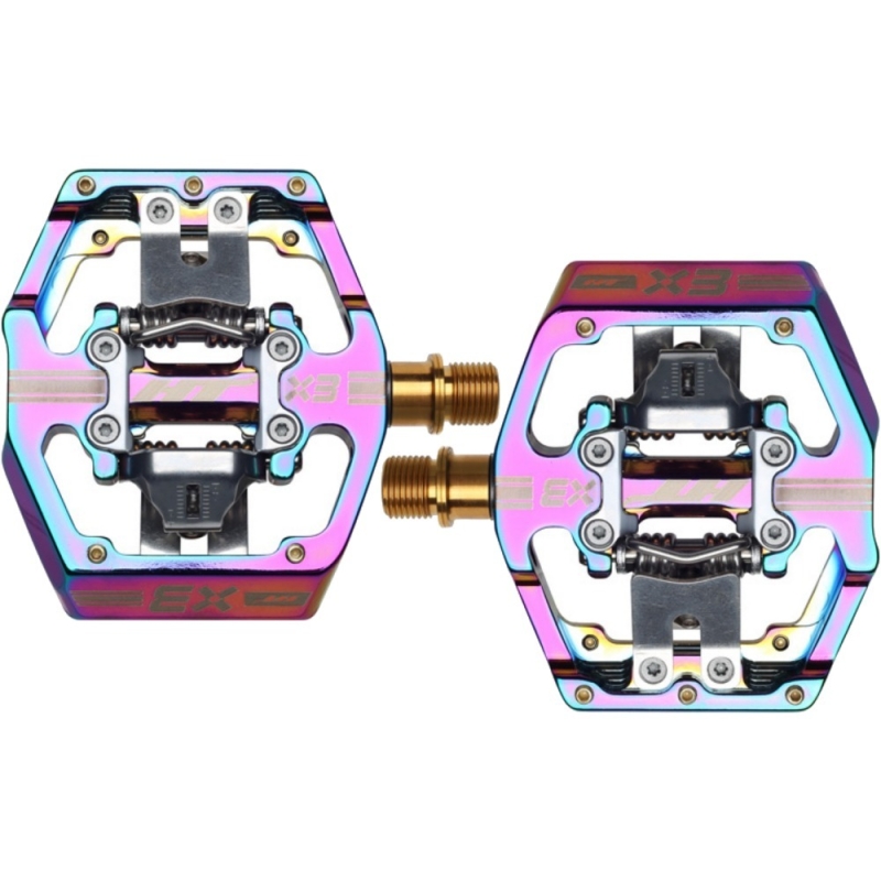 Pedały rowerowe HT X3T oilslick