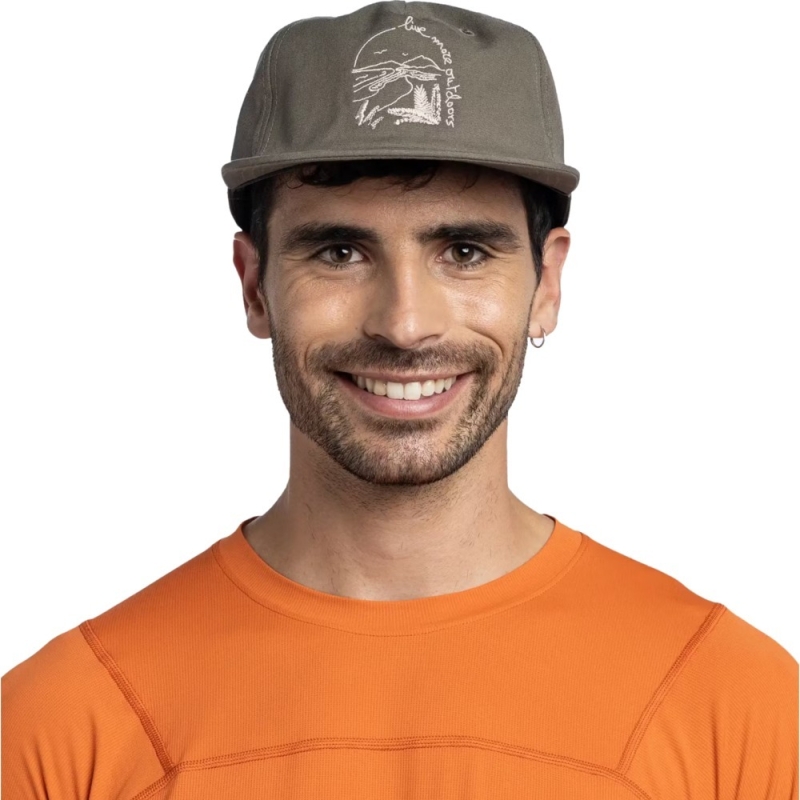 Czapka z daszkiem Buff Trucker Cap lander khaki
