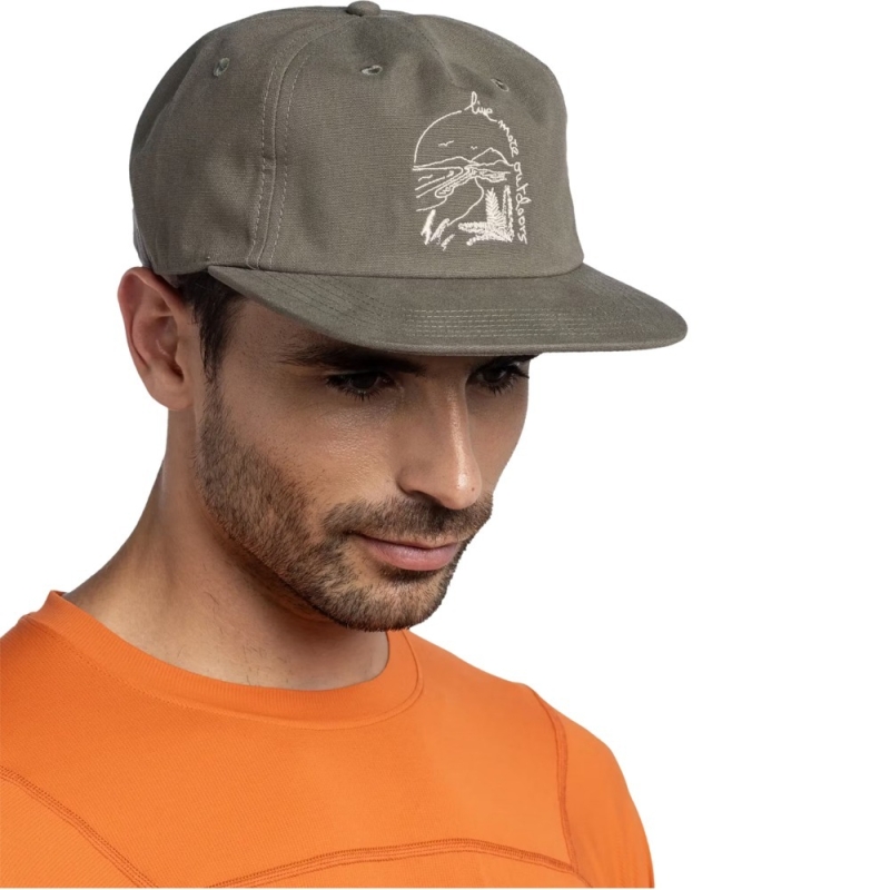 Czapka z daszkiem Buff Trucker Cap lander khaki