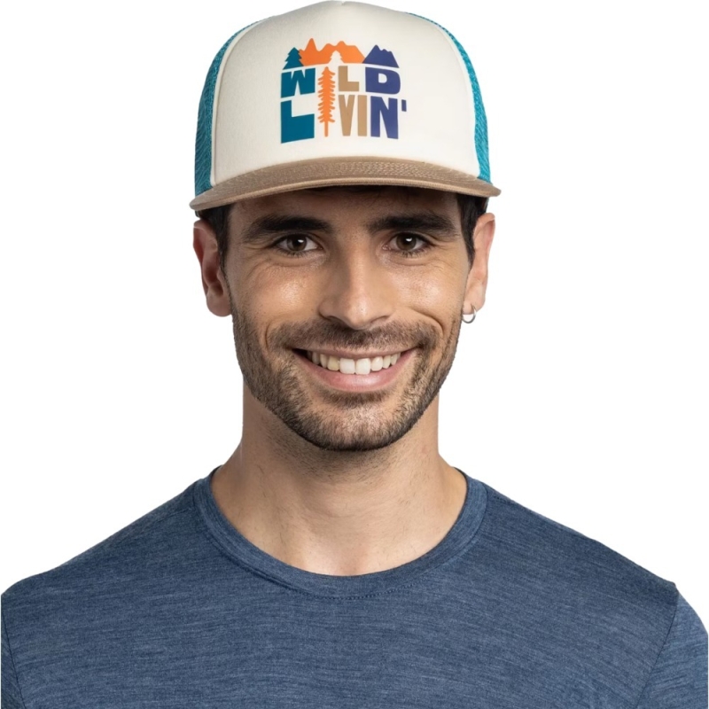 Czapka z daszkiem Buff Trucker Cap scen multi