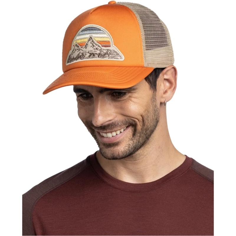 Czapka z daszkiem Buff Trucker Cap bougi ginger