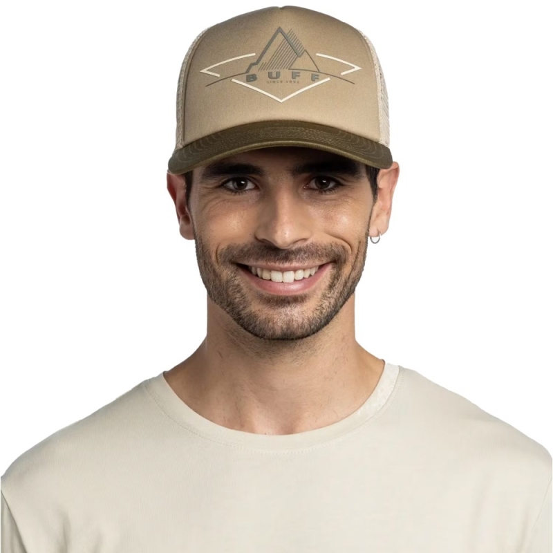 Czapka z daszkiem Buff Trucker Cap brak khaki
