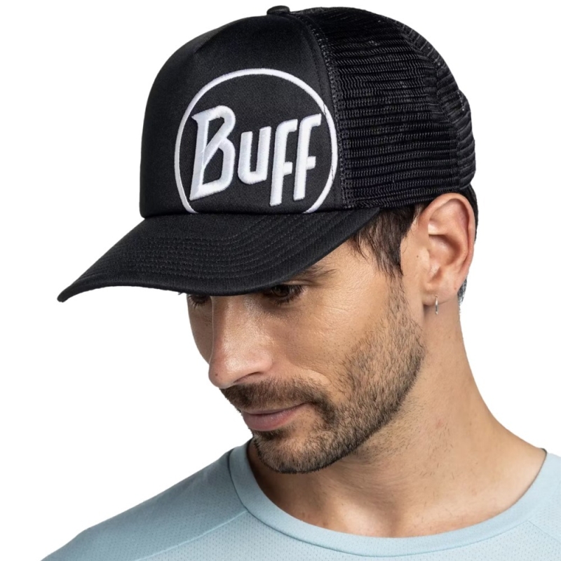 Czapka z daszkiem Buff Trucker Cap logo black