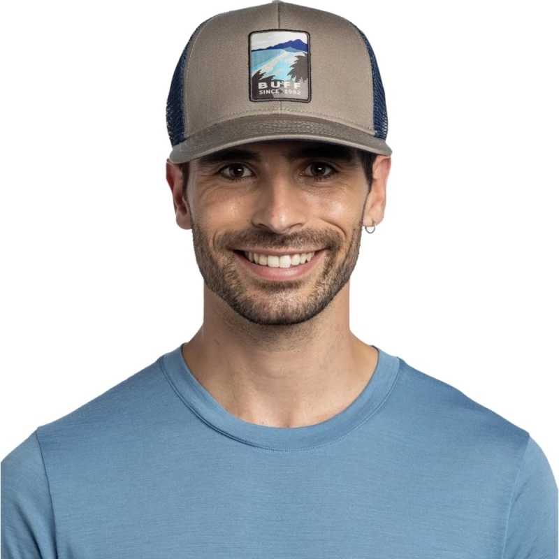 Czapka z daszkiem Buff Explore Trucker Cap soor tundra khaki