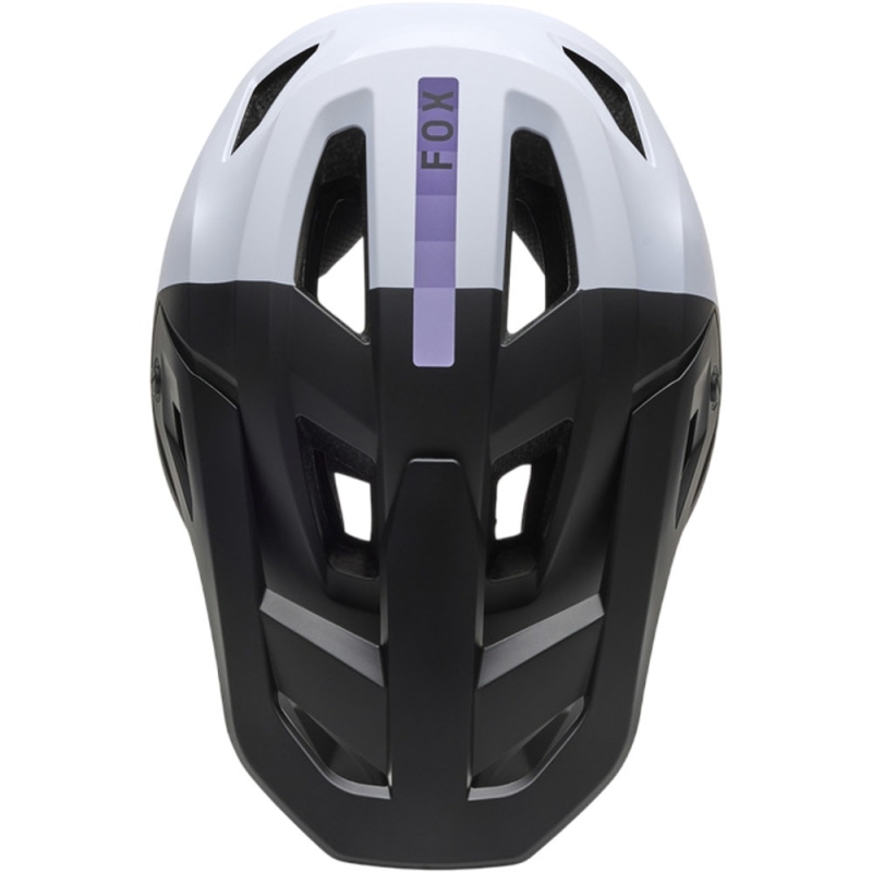 Kask rowerowy fullface Fox Junior Rampage 5050 MIPS biało-czarny