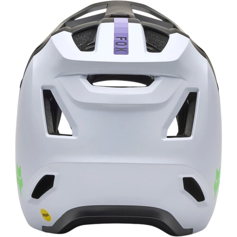 Kask rowerowy fullface Fox Junior Rampage 5050 MIPS biało-czarny