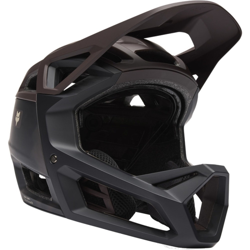 Kask rowerowy Fullface Fox Proframe RS Taunt MIPS brązowy