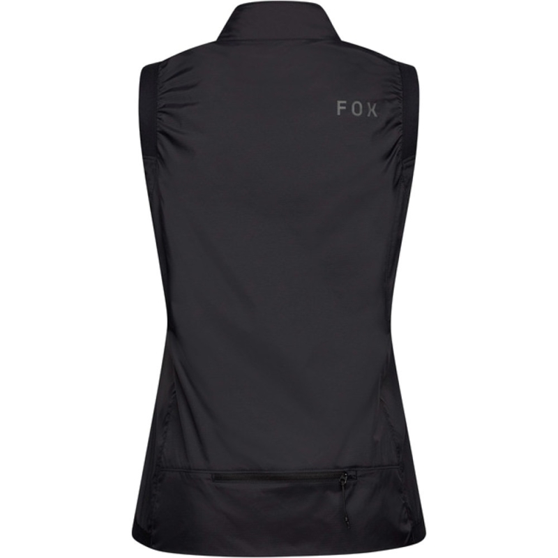 Kamizelka rowerowa damska Fox Ranger Wind Vest czarna