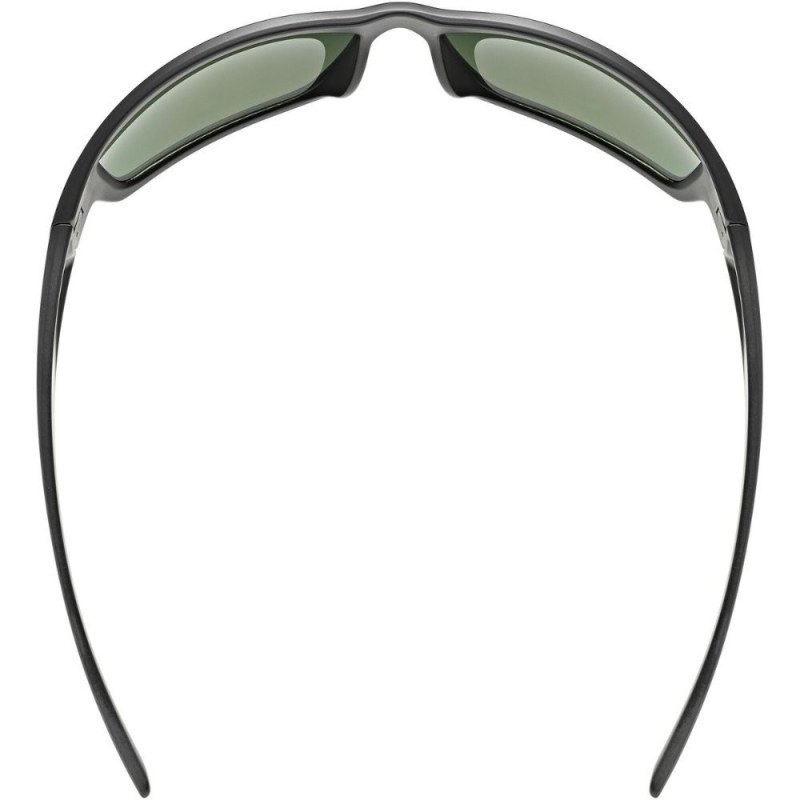 Okulary rowerowe Uvex Sportstyle 230 czarne (niebieskie soczewki)