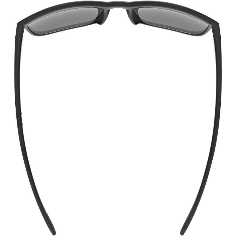 Okulary Uvex LGL 52 czarne (srebrne soczewki)