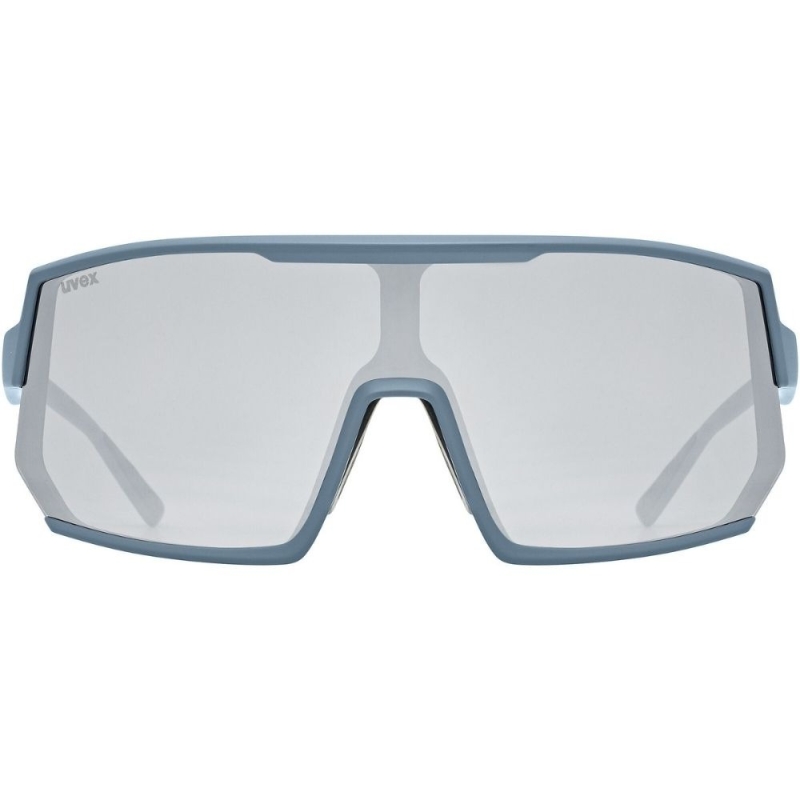 Okulary rowerowe Uvex Sportstyle 235 niebiesko-srebrne