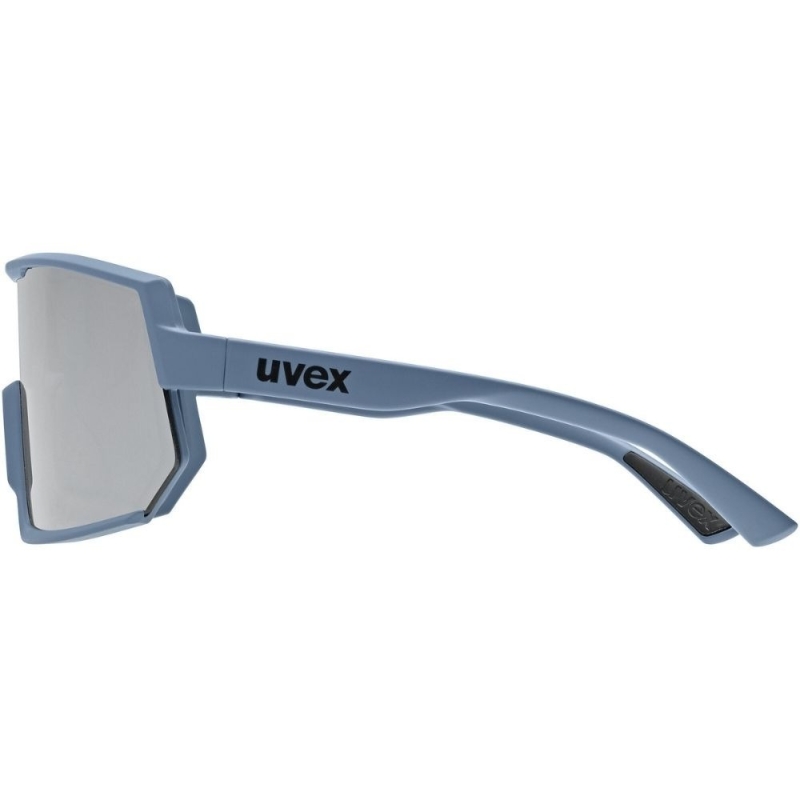 Okulary rowerowe Uvex Sportstyle 235 niebiesko-srebrne