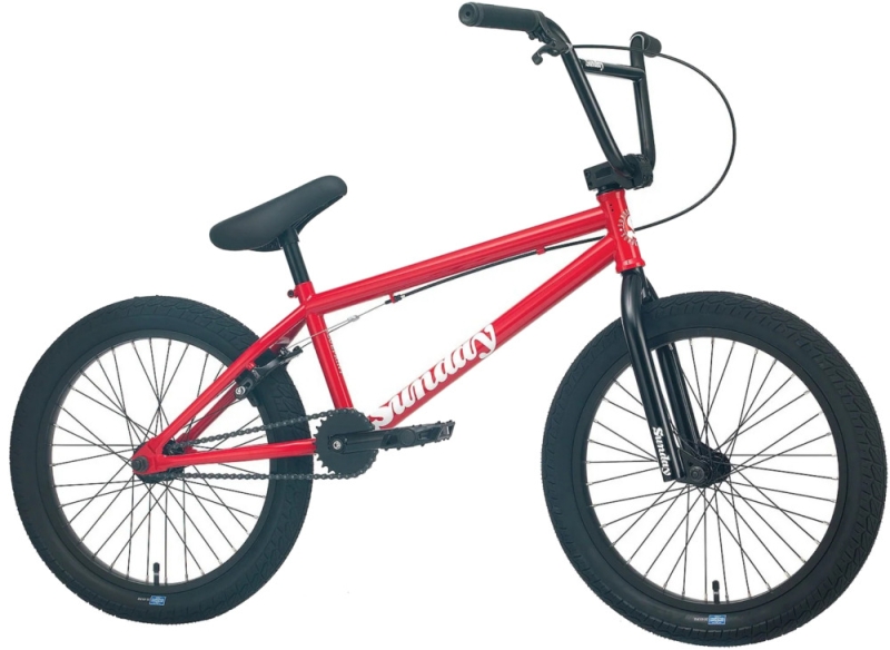 Rower BMX Sunday Blueprint czerwony