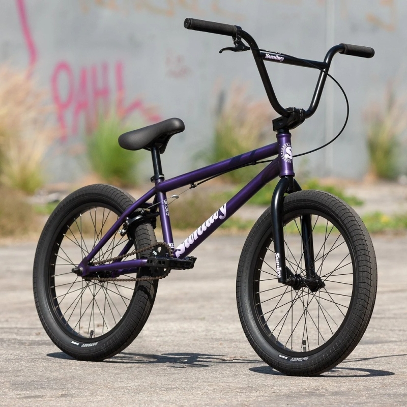 Rower BMX Sunday Scout fioletowy