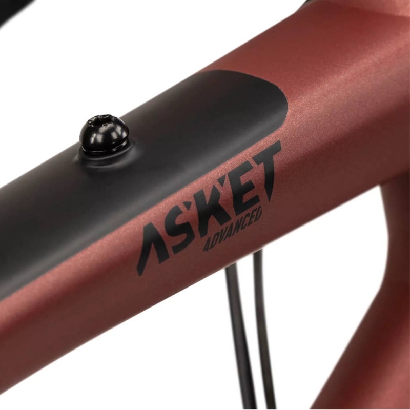 Rower gravel Ghost Asket Advanced AL rusted dark red