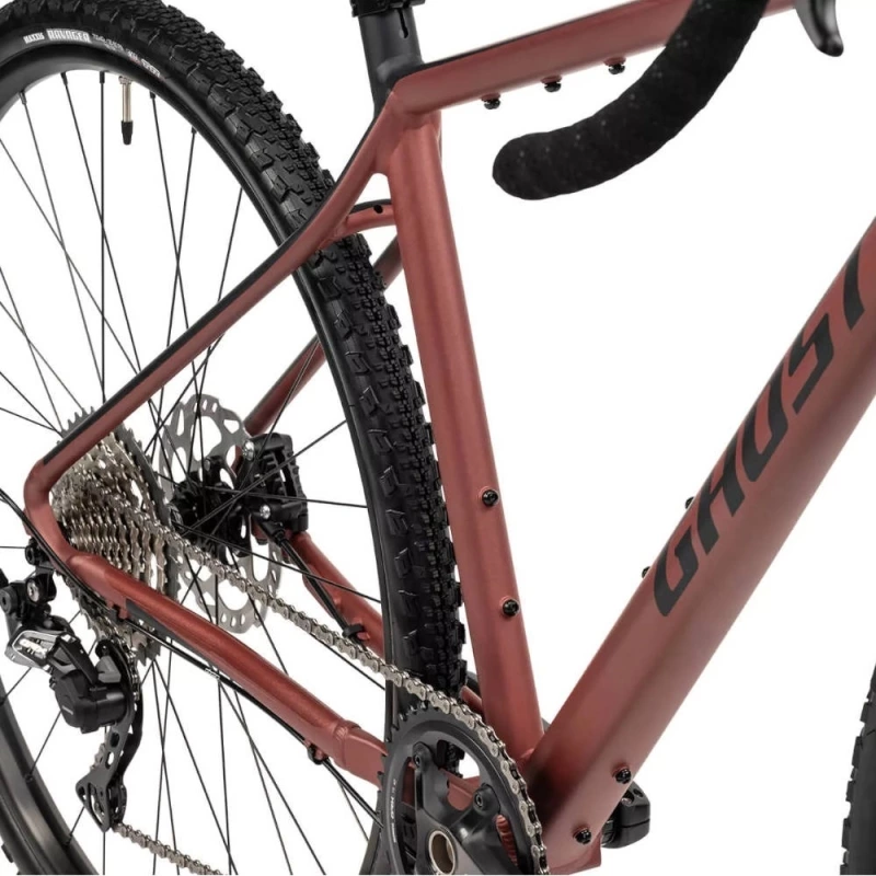 Rower gravel Ghost Asket Advanced AL rusted dark red