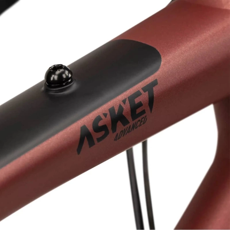 Rower gravel Ghost Asket Advanced AL rusted dark red