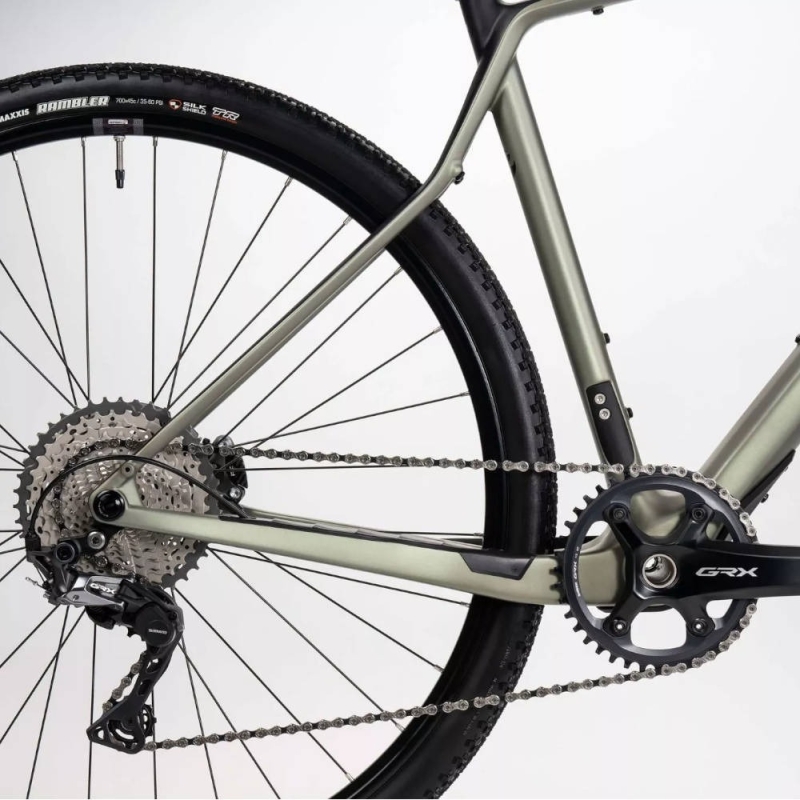 Rower gravel Ghost Asket CF Pro pearl light green