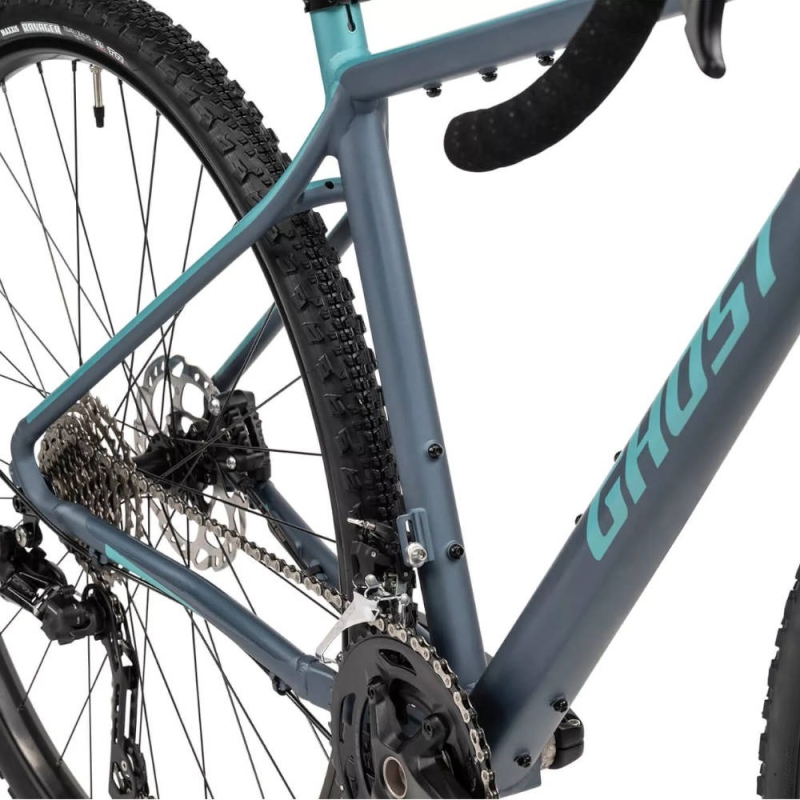 Rower gravel Ghost Asket Essential AL pearl blue green