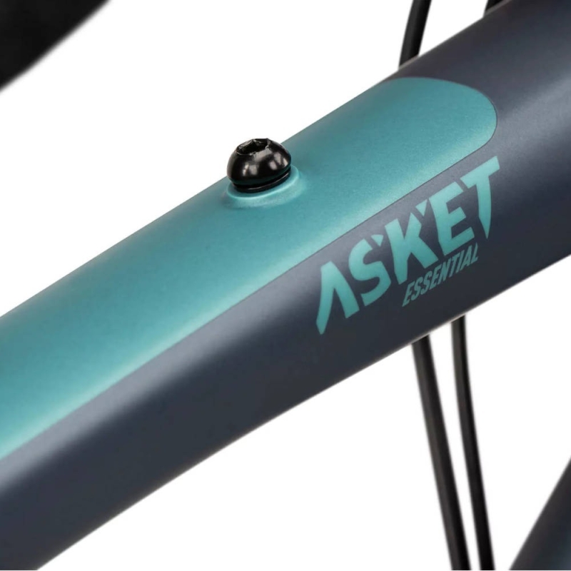 Rower gravel Ghost Asket Essential AL pearl blue green