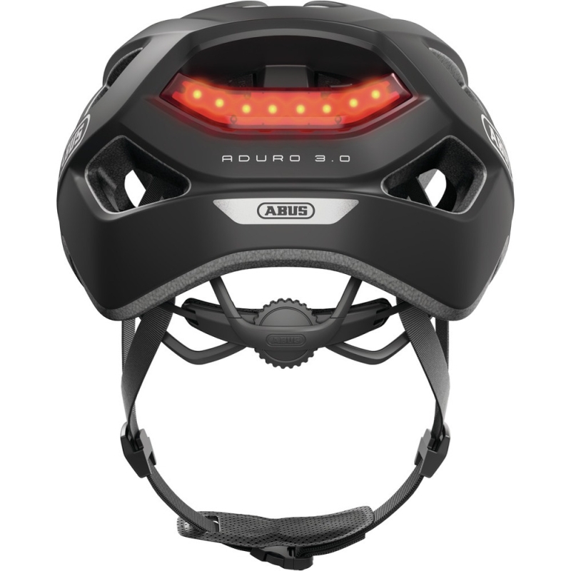 Kask rowerowy Abus Aduro 3.0 LED velvet black