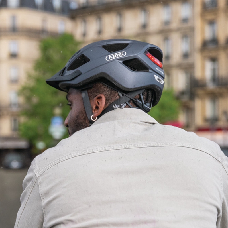 Kask rowerowy Abus Aduro 3.0 LED midnight blue