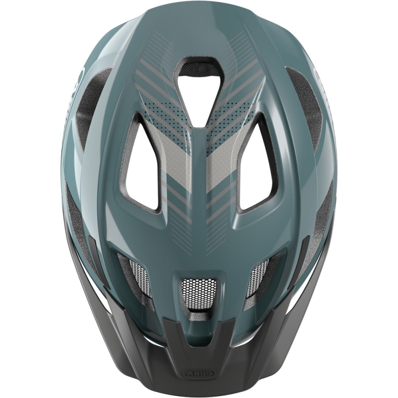 Kask rowerowy Abus Aduro 3.0 LED glacier blue