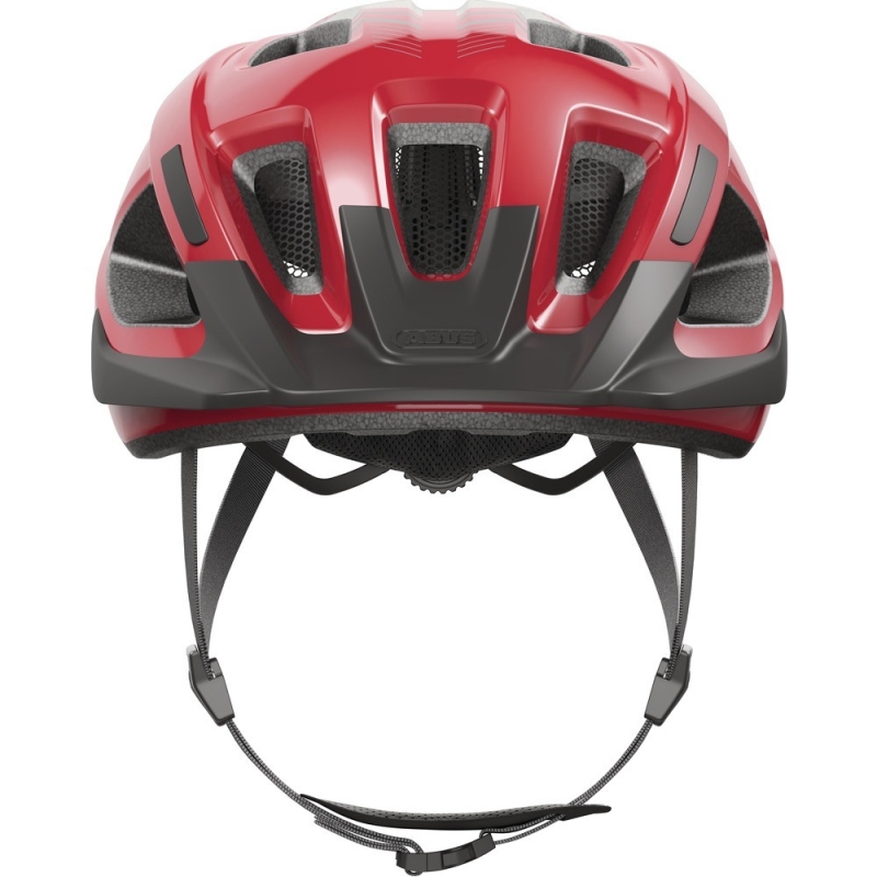 Kask rowerowy Abus Aduro 3.0 LED blaze red