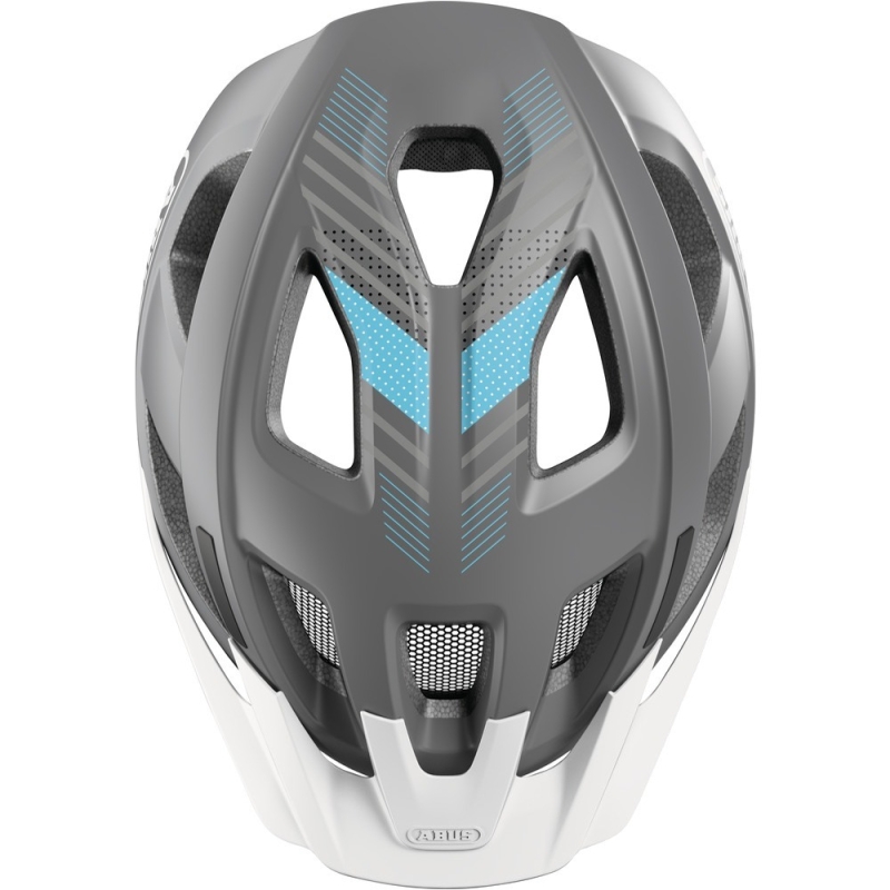 Kask rowerowy Abus Aduro 3.0 LED race grey