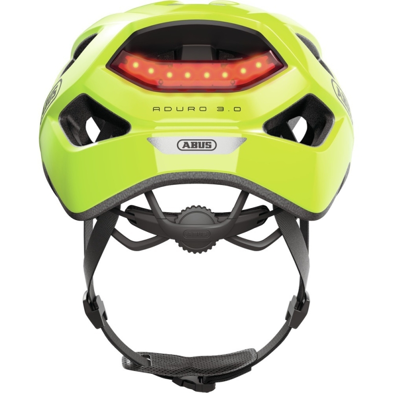 Kask rowerowy Abus Aduro 3.0 LED signal yellow