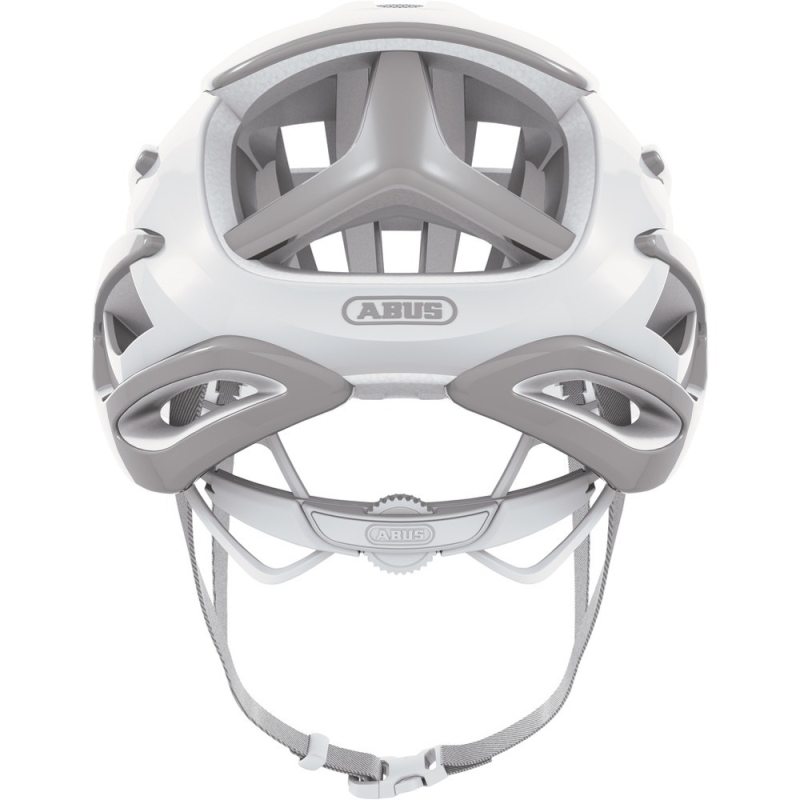 Kask rowerowy Abus AirBreaker biało-szary