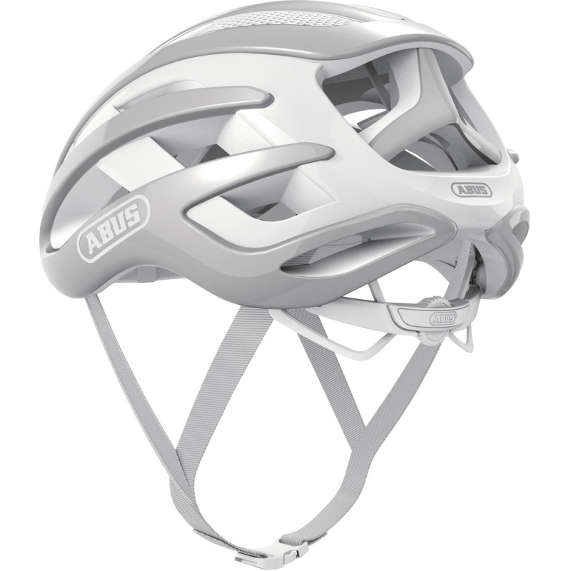 Kask rowerowy Abus AirBreaker biało-szary