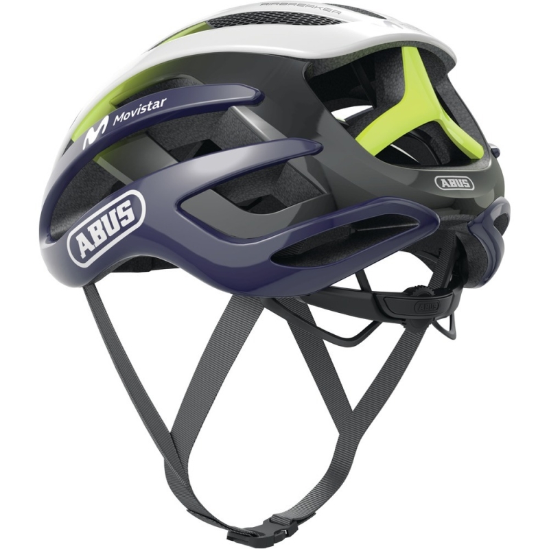 Kask rowerowy Abus AirBreaker Movistar Team