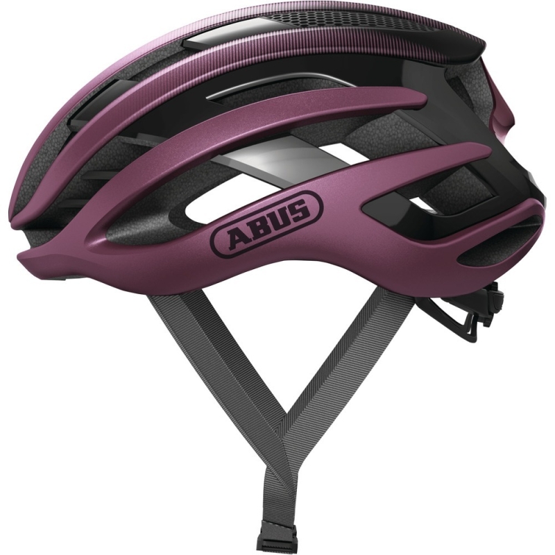 Kask rowerowy Abus AirBreaker jagodowy