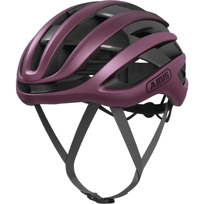 Kask rowerowy Abus AirBreaker jagodowy
