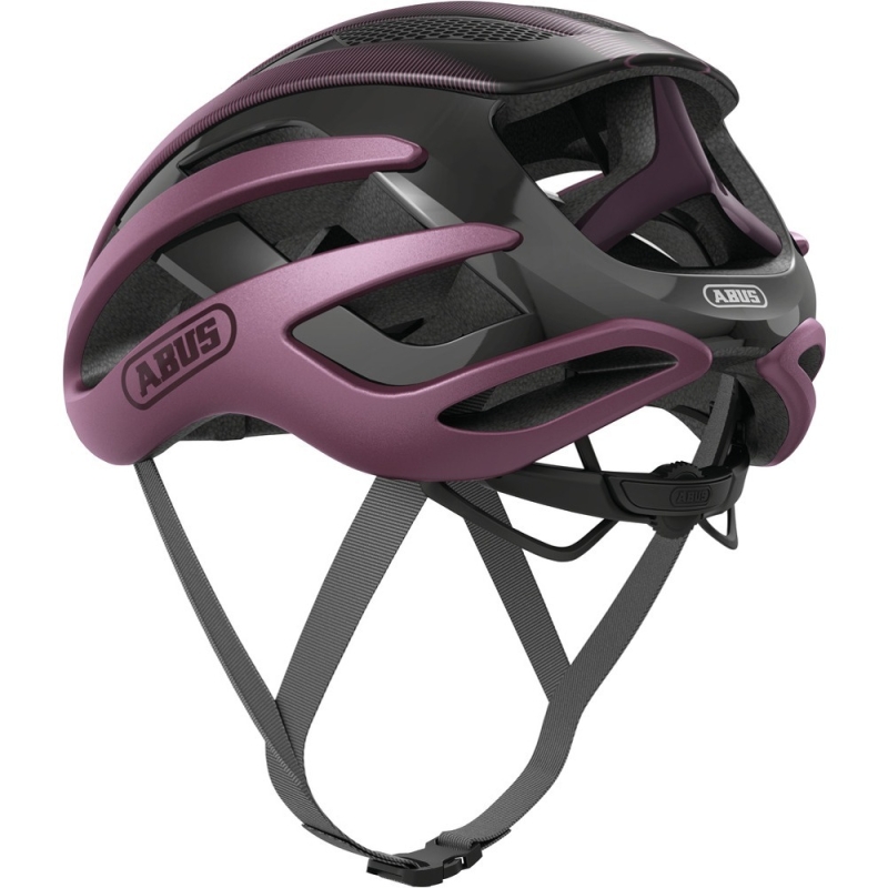 Kask rowerowy Abus AirBreaker jagodowy