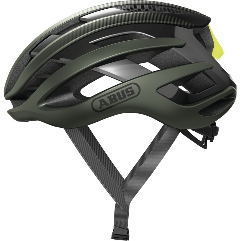 Kask rowerowy Abus AirBreaker oliwkowy
