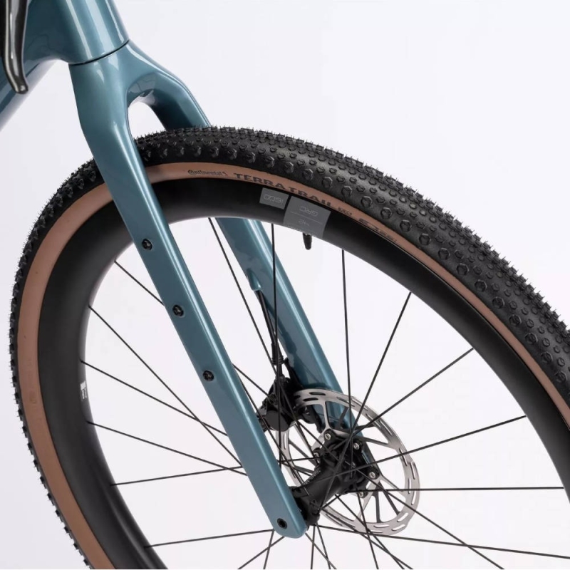 Rower gravel Ghost Asket CF X misty green