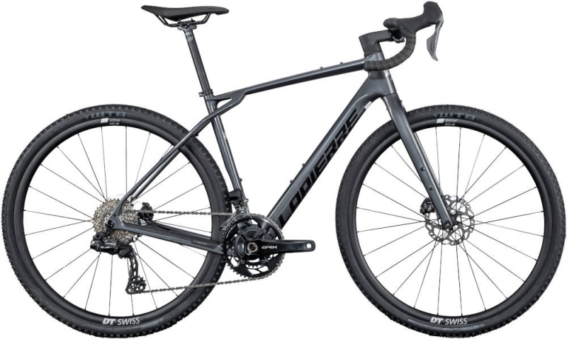 Rower gravel Lapierre Crosshill CF 7.0 cold rain grey