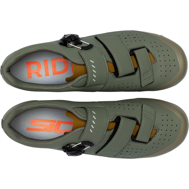 Buty MTB Sidi Silvis oliwkowo-szare